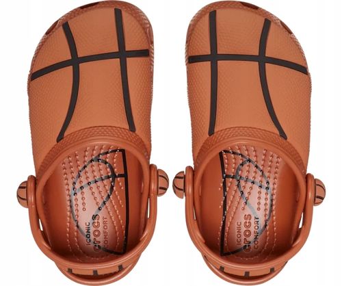 Crocs Dziecięce Buty Chodaki Klapki Classic Basketball 210156 Clog 34-35 na Arena.pl