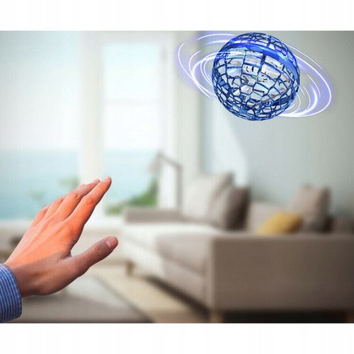 Latająca świecąca kula LED Bumerang Fly Orb Magic + pilot - Czerwona na Arena.pl