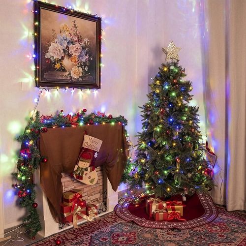 LAMPKI CHOINKOWE Z FLASH ŚWIATEŁKA WIELOKOLOROWY ~36M 500LED ZEW/WEWNĘTRZNE na Arena.pl