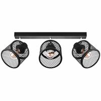 BASKET 3 Lampa sufitowo-ścienna - Industrialna, metalowa, 3xE27