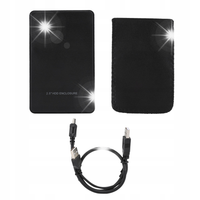 DYSK PRZENOŚNY ZEWNĘTRZNY USB 2.0 2,5 480MBPS CZARNY