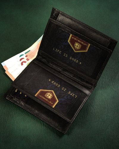 elegancki portfel męski ze skóry naturalnej - peterson na Arena.pl