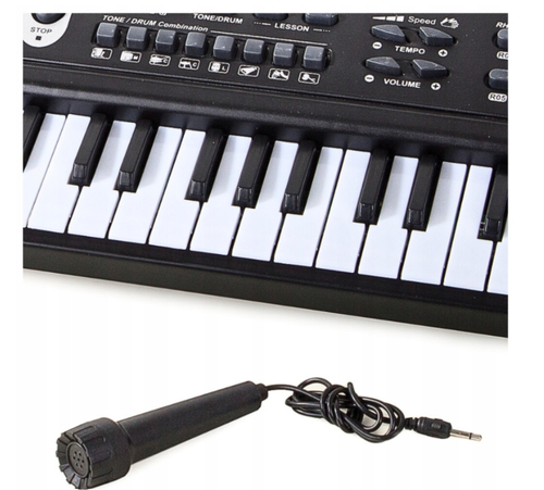 Keyboard pianino elektr. + mikrofon PI4 61 klawiszy na Arena.pl