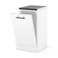 Front Do Zabudowy Zmywarki 45cm Szafka Kuchenna Spremium Biały Mat