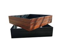 Miniszklarnia warzywniak 120 cm x 120 cm drewno