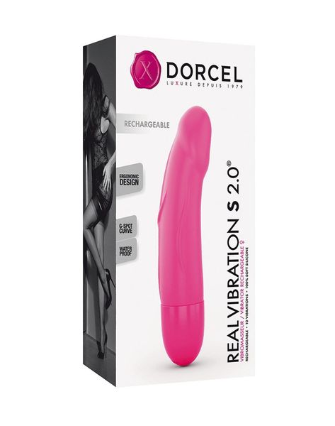 Real Vibration S Magenta 2.0 - Rechargeable zdjęcie 3