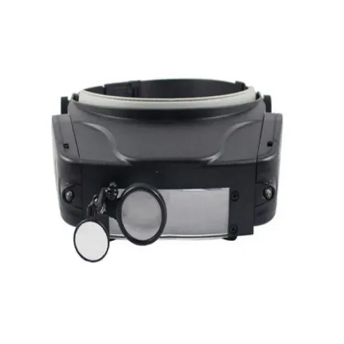 Profesjonalna lupa nagłowna daszek z diodami led 1,5x 3x 9,5x 11x na Arena.pl