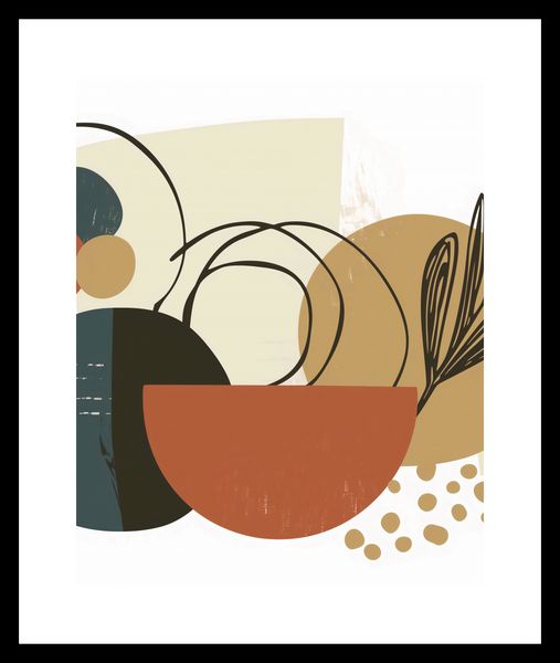 Plakat 40x50cm Kolaż Roślin zdjęcie 3
