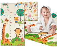 MATA EDUKACYJNA DWUSTRONNA PIANKOWA PREZENT DLA DZIECI NA ROCZEK ŚWIĘTA