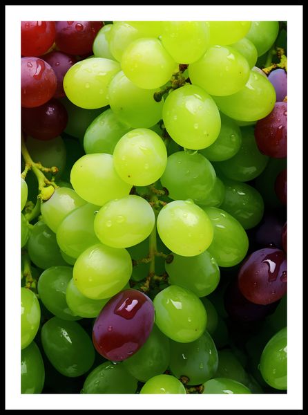 Plakat 50x70cm Winogronowy Kalejdoskop zdjęcie 3