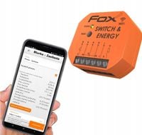 SWITCH & ENERGY Pojedynczy przekaźnik Wi-Fi FOX F&F