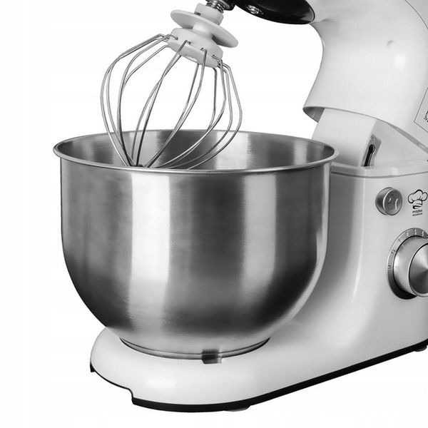 Robot kuchenny planetarny Eldom WRK1200 chefs 1500W biały zdjęcie 12