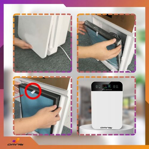 Filtr do oczyszczacz powietrza, sterylizacja, jony Hepa OMNA aktywny na Arena.pl