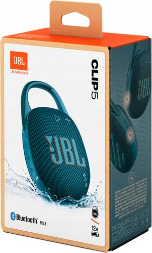 Głośnik Bluetooth JBL Clip 5 Niebieski na Arena.pl