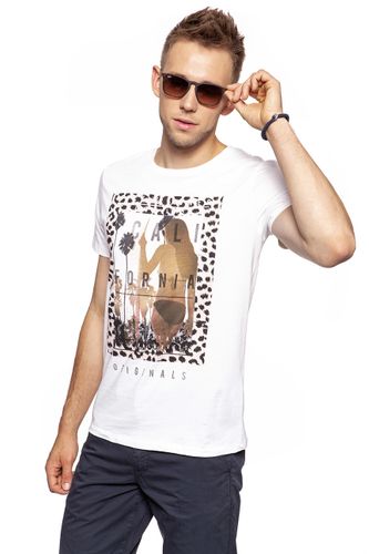 JACK AND JONES CREW NECK CLOUD DANCER 12116711 M na Arena.pl
