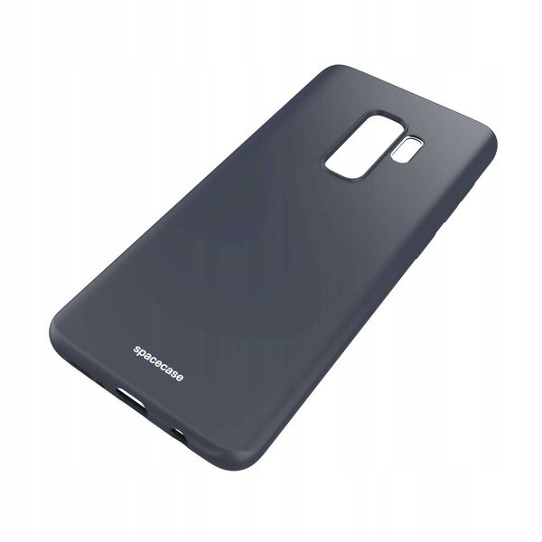 Spacecase Silicone Case Galaxy S9+ Black zdjęcie 6