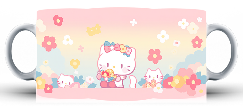 Kubek ceramiczny Hello Kitty zdjęcie 2