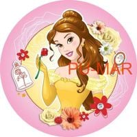 Opłatek na tort Księżniczka Śnieżka Aurora Zosia Bella Kopciuszek Arielka