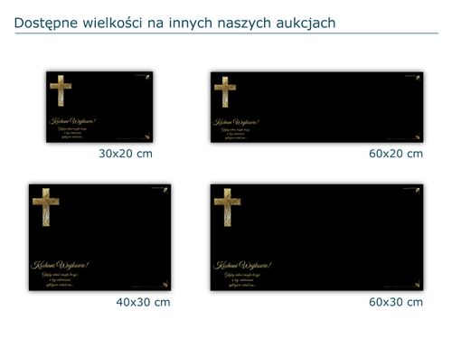 SZKLANA PODSTAWKA POD ZNICZE 60x30cm 509d Wujkowie na Arena.pl