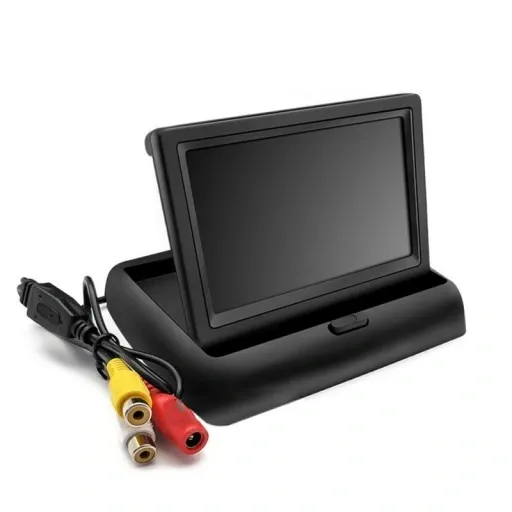 MONITOR 4.3'' SKŁADANY TFT LCD DO KAMERY COFANIA zdjęcie 4