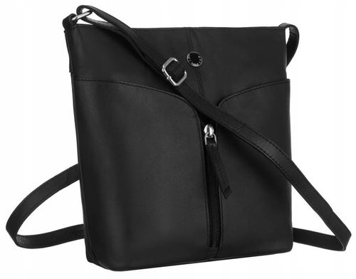 skórzana listonoszka damska na regulowanym pasku - peterson na Arena.pl