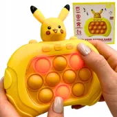 GRA POP IT PUSH IT ELEKTRONICZNA GRA ANTYSTRESOWA ZRĘCZNOŚCIOWA