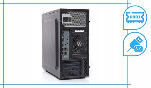 Komputer Stacjonarny Intel Core i5 8GB 500HDD Windows 10 Pro DVD Wydajny na Arena.pl