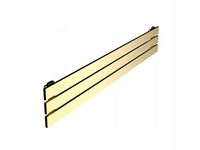 Grzejnik pokojowy poziomy BELLOSLIM 30x160 złoty