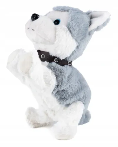 PIESEK Pies Interaktywny SZCZEKA SIADA WĘSZY REAGUJE NA DŹWIĘK na Arena.pl