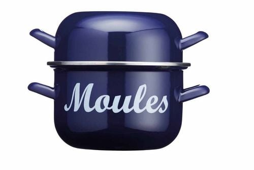 Garnek do małży Moules Kitchen Craft niebieski na Arena.pl