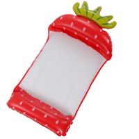 DMUCHANY MATERAC DO PŁYWANIA HAMAK WODNY NA BASEN TRUSKAWKA