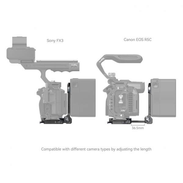SmallRig 4064B kompaktowe mocowanie akumulatora V-Mount zdjęcie 6