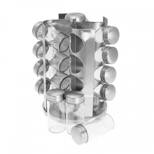 stojak na przyprawy 16 pojemników kinghoff kh-4006 na Arena.pl