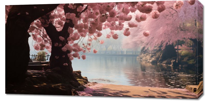 Obraz 100x50cm Spokój Sakury zdjęcie 1