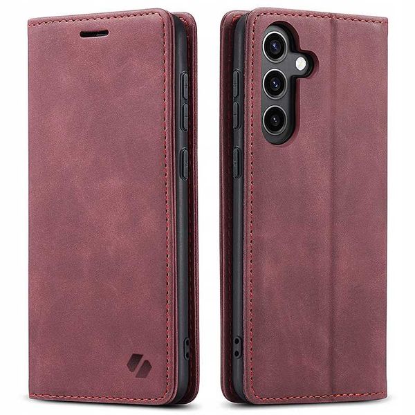 Spacecase Wallet Galaxy S25 Red zdjęcie 8