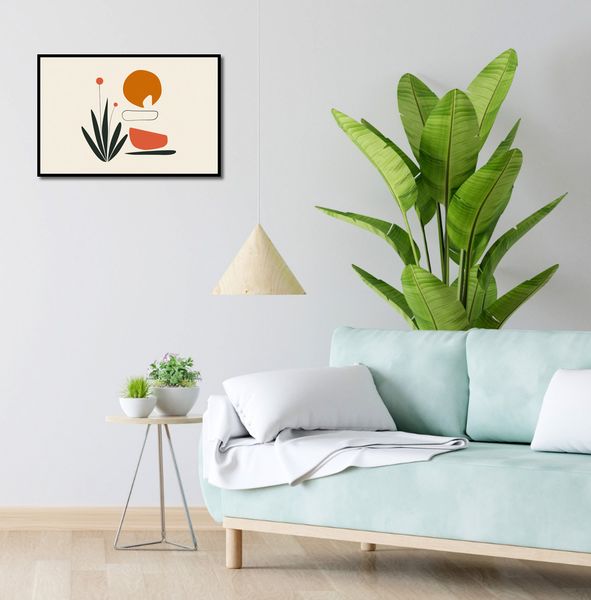 Plakat 60x40cm Abstrakcyjny Zen zdjęcie 4