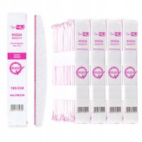 Pilnik Nail4u Basic 180/240 ŁÓDKA w papierowym opakowaniu 100 sztuk