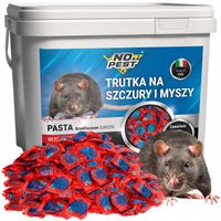 SILNA PASTA TRUTKA ŚRODEK TRUCIZNA NA SZCZURY MYSZY GRYZONIE NO PEST