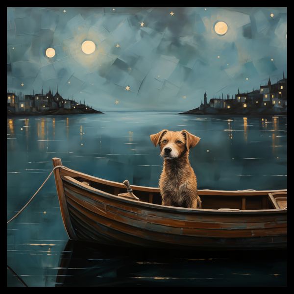 Plakat 60x60cm Przygoda o Północy zdjęcie 2