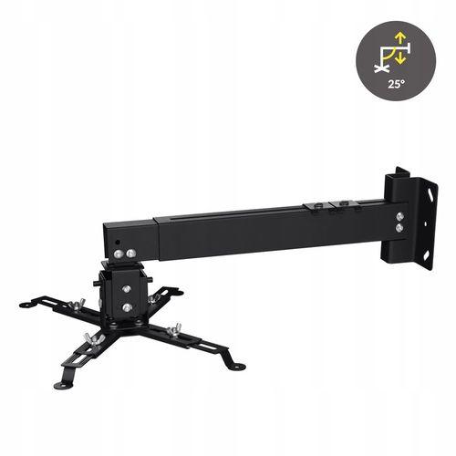 UCHWYT WIESZAK do projektora Sufitowy Ścienny CZARNY OVERMAX 2w1 na Arena.pl