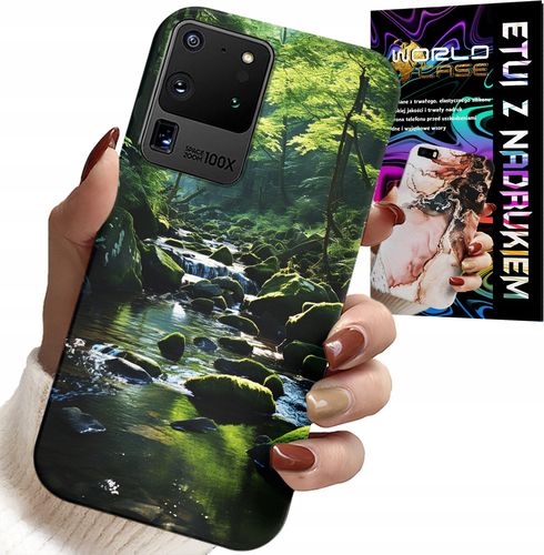 ETUI DO SAMSUNG GALAXY S20 Ultra - LAS RZEKA STRUMIEŃ PRZYRODA WIDOKI na Arena.pl