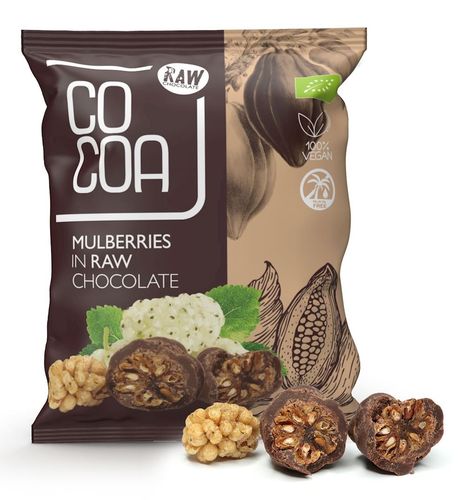 COCOA Morwa Turecka W Surowej Czekoladzie BIO 70 g na Arena.pl