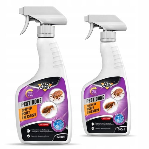 SPRAY ŚRODEK PŁYN NA PCHŁY PREPARAT NA PCHŁY CYPERMETRYNA NO PEST PEST na Arena.pl