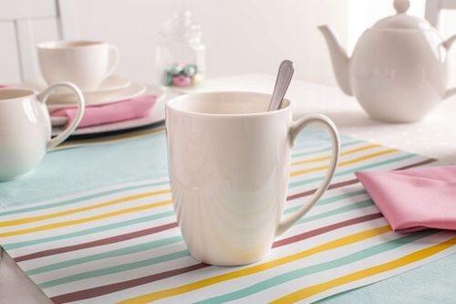 Kubki z uchem do kawy herbaty zestaw kubków 6 szt Altom Design Bella 320 ml na Arena.pl