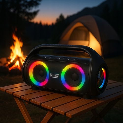 GŁOŚNIK BLUETOOTH PRZENOŚNY BEZPRZEWODOWY WODOODPORNY IPX5 RADIO FM na Arena.pl