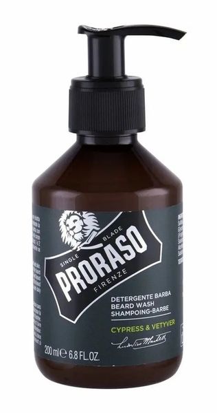 Proraso Cypress & Vetyver Szampon do brody 200 ml zdjęcie 10