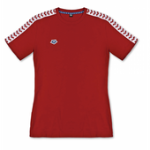 ARENA KOSZULKA MAN T-SHIRT TEAM ICONS RED-WHITE-RED ROZMIAR S TRENING