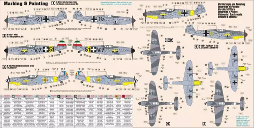 BF-109G-4 Hungarian A.F., C-83, 1:72 na Arena.pl