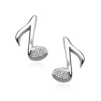 srebrne kolczyki staviori