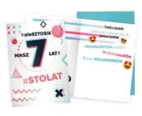 aleSZTOSIK Kartka Urodzinowa na 7 Urodziny - Wyjątkowe Życzenia dla Malucha